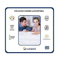 Cama Box Baú Queen Suede + Colchão Caribe Molas Ensacadas Luckspuma 158x198x66 Bege - 2