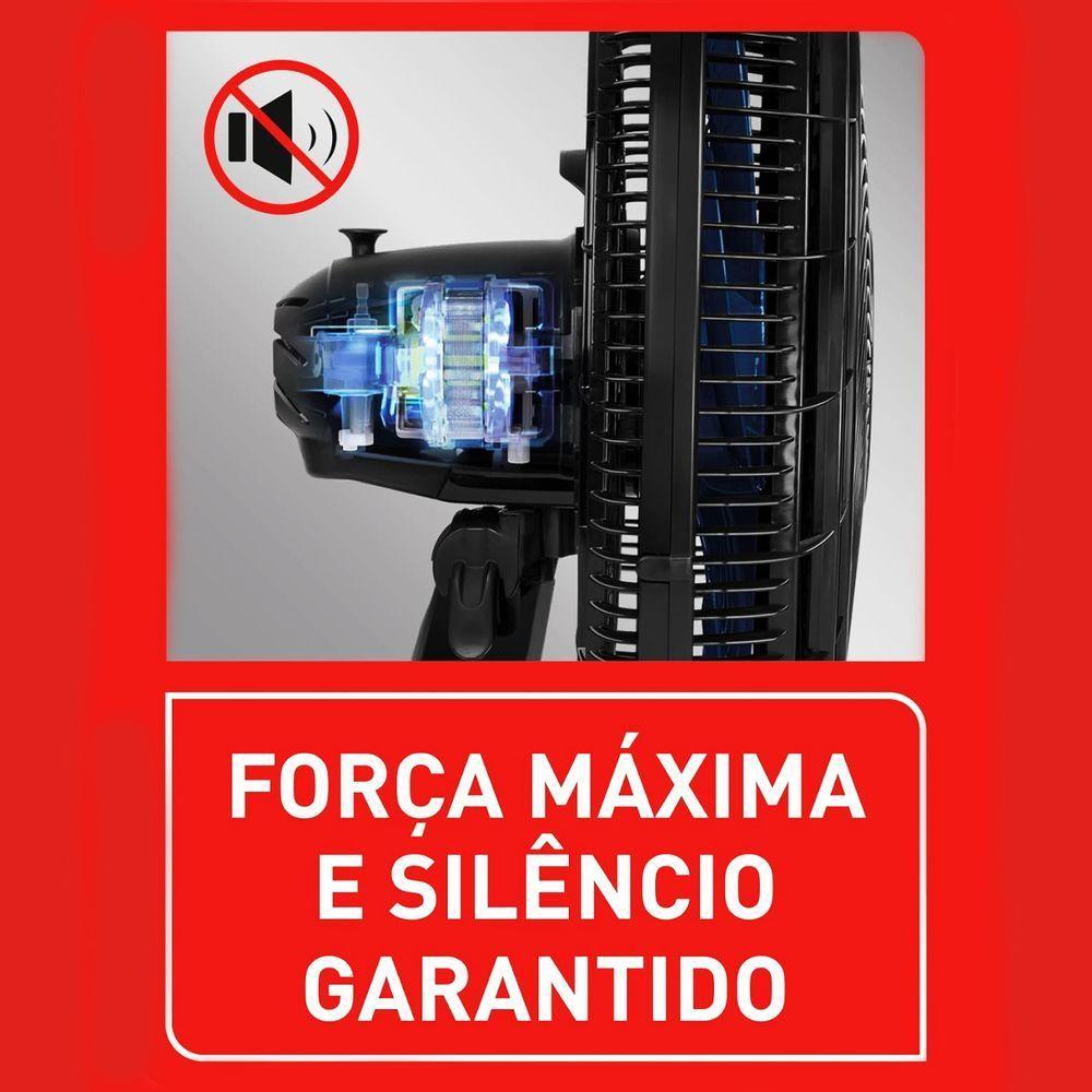 Ventilador De Mesa Arno Xtreme Force Silencioso 40cm 6 Pás 110V - 8