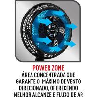 Ventilador De Mesa Arno Xtreme Force Silencioso 40cm 6 Pás 110V - 6