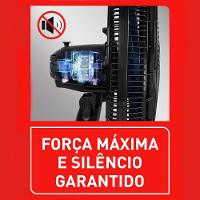 Ventilador De Mesa Arno Xtreme Force Silencioso 40cm 6 Pás 110V - 8