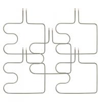 Kit Resistência Inferior Para Fornos Embutir - 5 Peças Verde 110V - 1