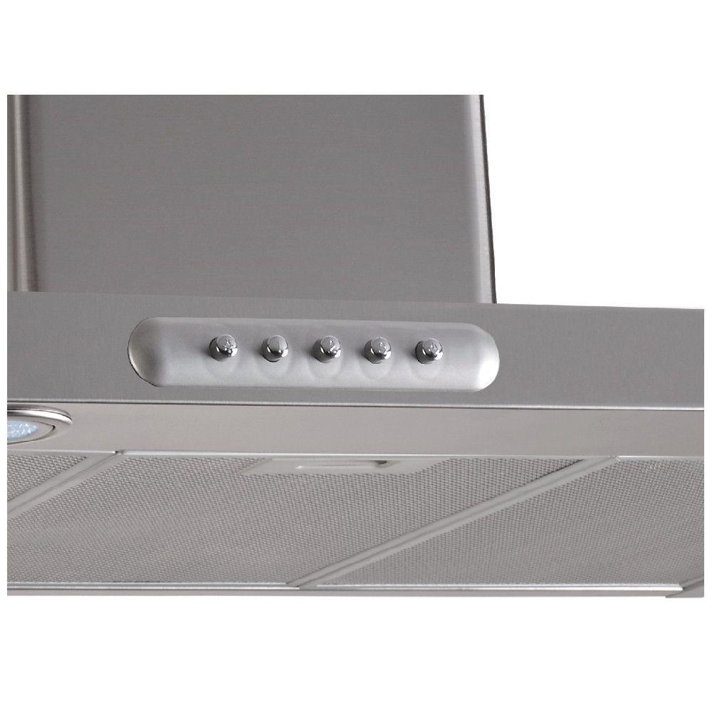 Painel De Funções Para Coifa - Teclado Mecânico Inox - 1