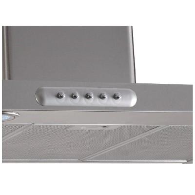 Painel De Funções Para Coifa - Teclado Mecânico Inox