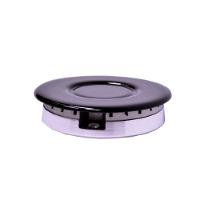 Kit Espalhador + Queimador Rápido Grande Sabaf Preto Com Inox - 1