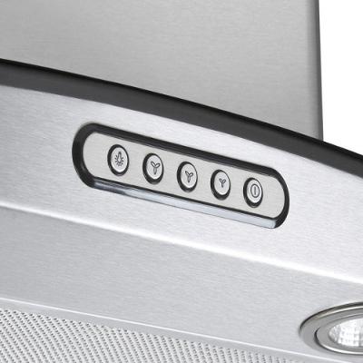 Painel De Funções Para Coifa - Teclado Digital Easy Touch Inox