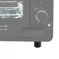 Pé Dianteiro De Suporte Para Forno Preto - 1