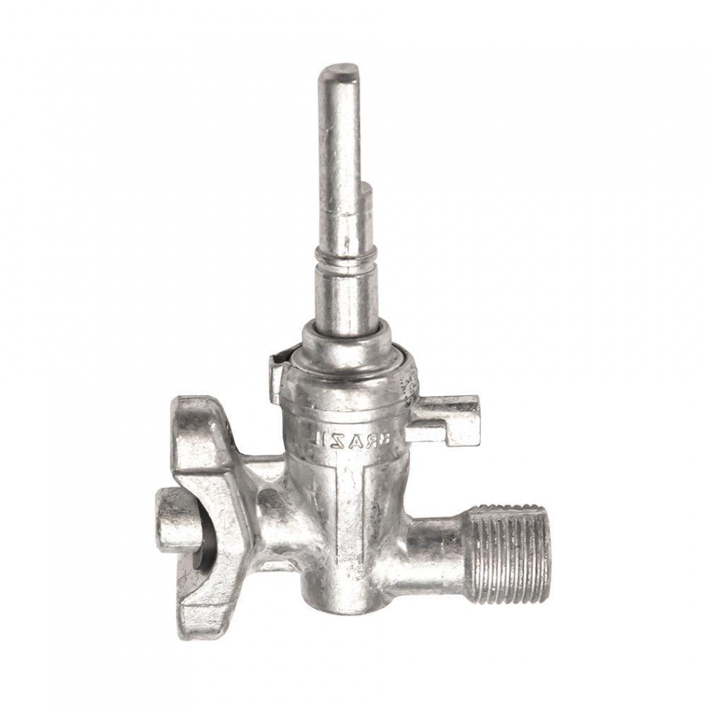 Registro Swicth Do Gás Da Boca Grande - Rápida Para Cooktop Prata - 1