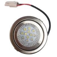 Lâmpada De Led Redonda Para Coifa Plug Branco Branco - 2