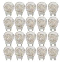 Kit Lâmpada Com Protetor Para Forno Embutir 220V - 20 Peças Branco 220V - 1