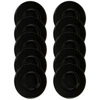 Espalhador Médio Sabaf Esmaltado Para Cooktop - 10 Peças Preto - 1