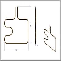 Resistência Inferior Para Fornos De Embutir 220V Verde 220V - 2