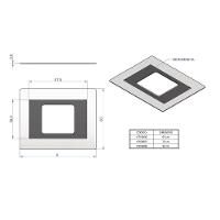 Vidro Reto Para Coifa De Ilha 75 Cm - 2
