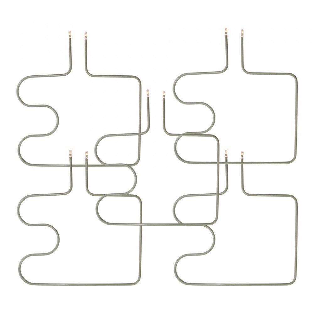 Kit Resistência Inferior Para Fornos Embutir 220V - 5 Peças Verde 220V - 1