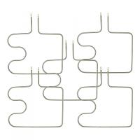 Kit Resistência Inferior Para Fornos Embutir 220V - 5 Peças Verde 220V - 1