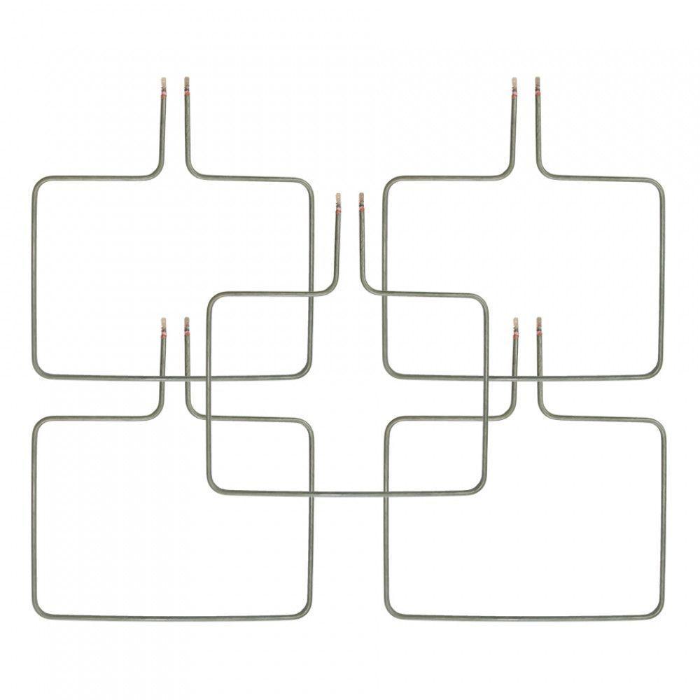 Kit Resistência Superior Para Fornos Embutir 110V 5 Peças Verde 110V - 1
