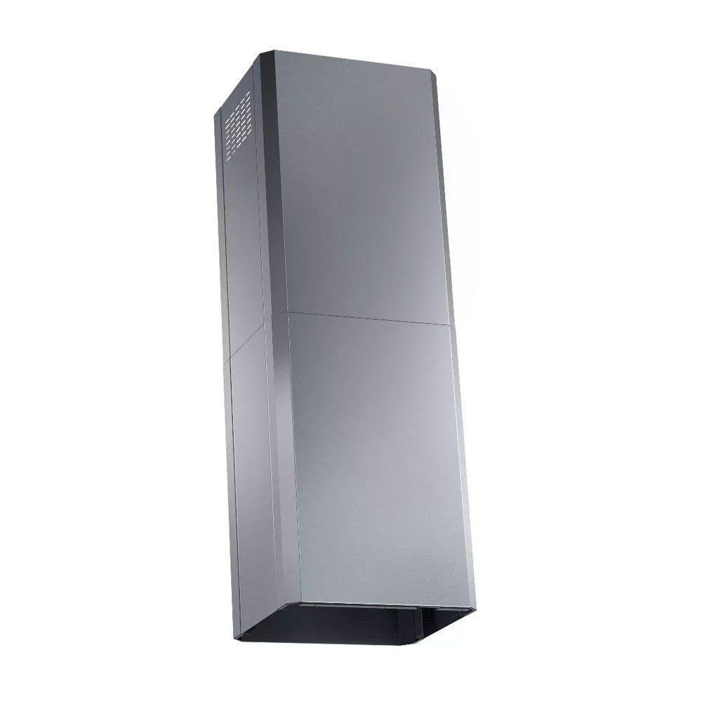 Duto Especial De Inox Para Coifa De Ilha Altura 1,4 A 1,6m Inox - 1