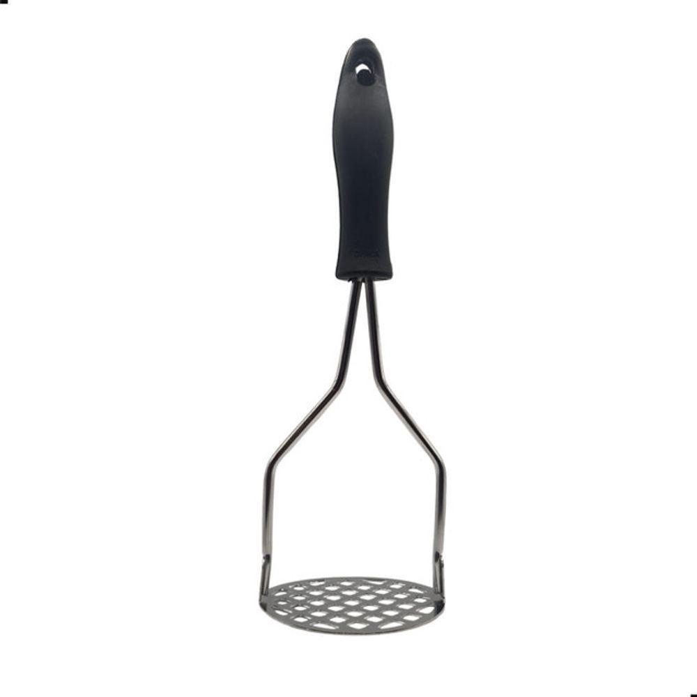 Amassador Espremedor De Batatas Inox Ferramenta De Cozinha Para Purês E Legumes Caseiros - 1