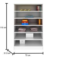 Kit 2 Armários Multiuso Para Lavanderia Bell P04 Branco - Mpozenato - 3