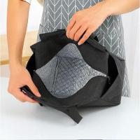 Bolsa Termica Grande Fitness Academia Dieta Trabalho Executivo Bolsa Alca 2 Bolsos Porta Garrafa Preta