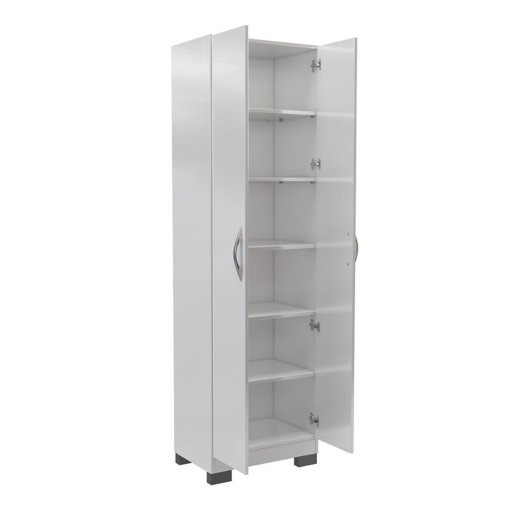 Armário Multiuso Ditália 2 Portas Dm-579 Branco - 7