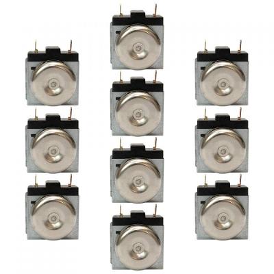 Kit Timer Mecânico Haste Longa Forno Elétrico - 10 Peças Metálico Bivolt