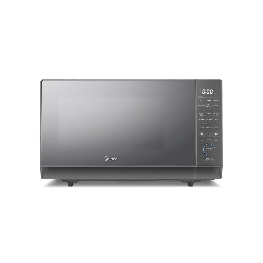 Micro-ondas 27L Prata Porta Espelhada Mastercook Midea MHP27S1 110V - 1
