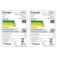 Micro-ondas 27L Prata Porta Espelhada Mastercook Midea MHP27S1 110V - 7