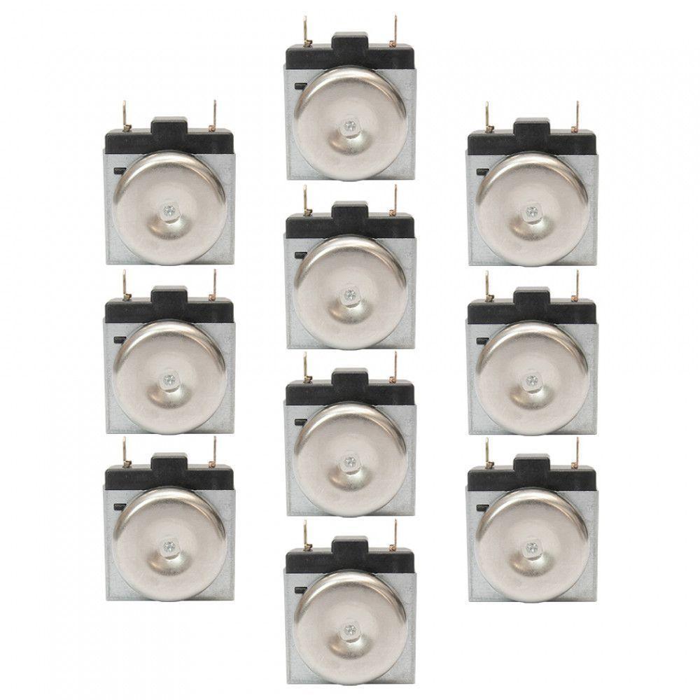 Kit Timer Mecânico Haste Curta Forno Elétrico - 10 Peças Metálico Bivolt - 1