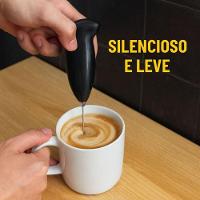 Misturador De Bebidas Portátil Mixer Elétrico A Pilha Para Café Milk Shake Sucos E Ovos - 4
