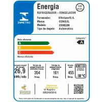 Geladeira Consul Frost Free Duplex 455L Tecnologia Inverter Branco 110V - 3