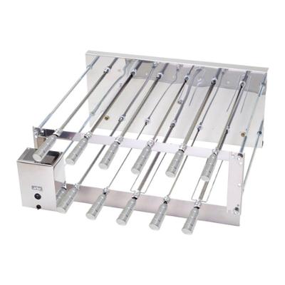 Churrasqueira Giratória Rotativa Aço Inox Crid 11 Espetos Bivolt