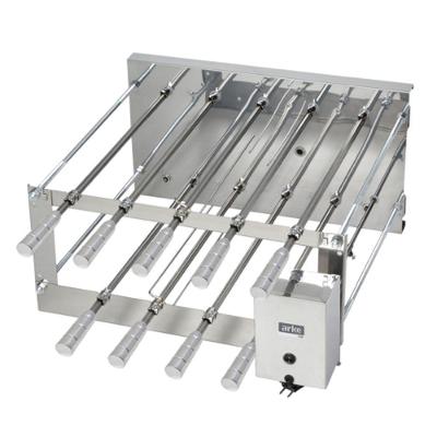 Churrasqueira Giratória Rotativa Aço Inox Crid 09 Espetos Bivolt