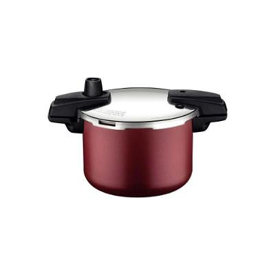 Panela De Pressão Tramontina Arizona Em Alumínio Com Revestimento Interno E Externo Em Antiaderente Starflon Max Vermelh