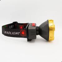 Lanterna De Cabeça Recarregável 5 Leds Potente Usb E Ajustável 180° Para Trilhas E Pesca Preto - 3