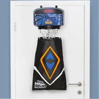 Cesto Roupa Suja De Porta Infantil Suspenso Tabela De Basquete Aro Arara 2 Em 1 Organizador Lavanderia Hamper Hoops - 6