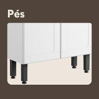 Armário Paneleiro De Aço 3 Portas Branco Múltipla Bertolini Branco - 5