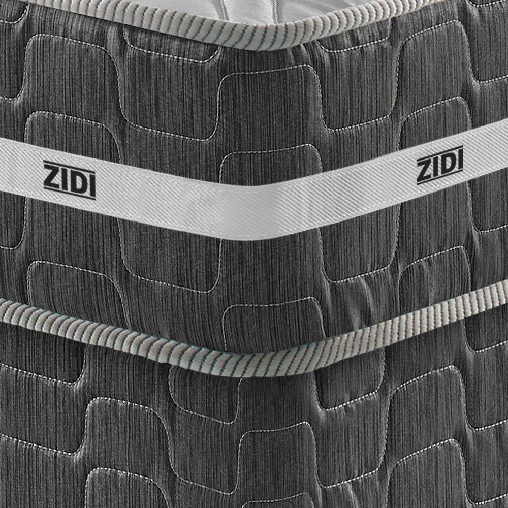 Cama Box Casal + Colchão Ortopédico Espuma D45 Extra Firme Preto - 5