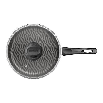 Frigideira Reta Tramontina Paris Em Alumínio Com Revestimento Interno E Externo Em Antiaderente Starflon Max Chumbo Com