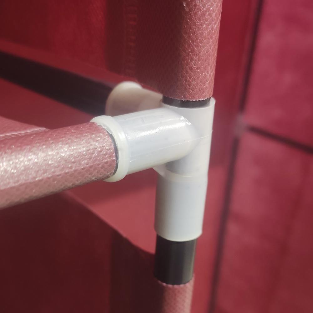 Guarda Roupa Portatil Aramario Ziper Organizador Cabideiro Arara Prateleira Sapateira Praia - 2