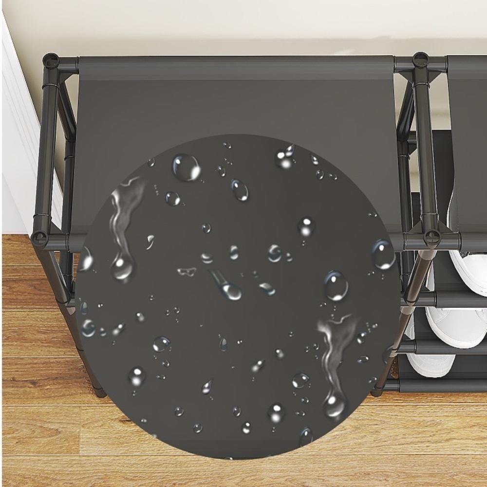 Estante Multiuso Sapateira 8 Prateleiras Cesto Vazado Organizador Quarto Closet Lavanderia Preto - 8