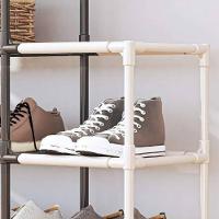 Estante Modular Multiuso Sapateira 11 Prateleiras Organizador Tenis Brinquedos Rack Multiuso 4 Andares Guarda Tudo - 3