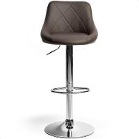 Kit 04 Banqueta Alta Giratória Milano Cozinha Americana Bar Marrom Café - 6