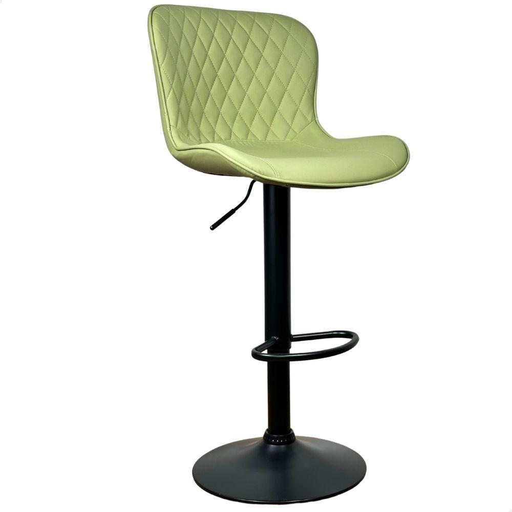 Banqueta Para Cozinha Americana Alta Bar Balcão P080 Kit 02 Unidades Verde - 4