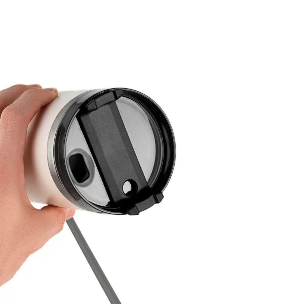 Copo Térmico Com Canudo Plasvale 900ml Preto - 5