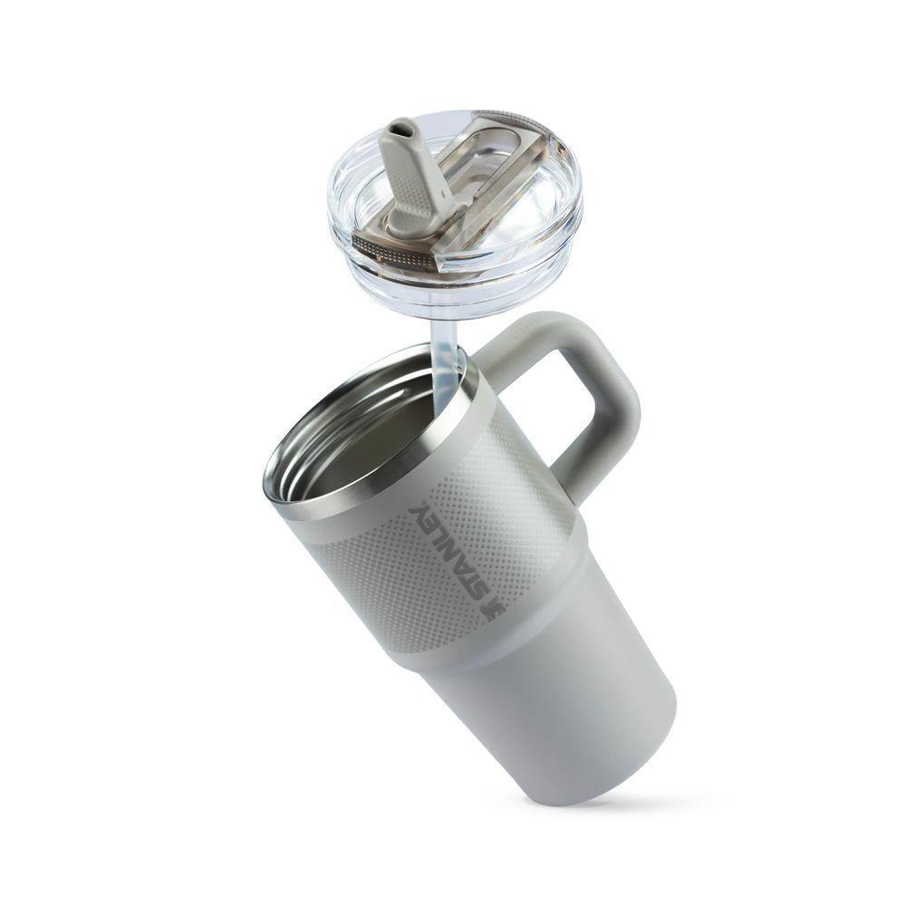 Copo Com Canudo Flip Straw Quencher Stanley Protour 591ml Ash - 5