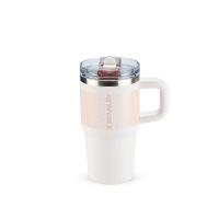 Copo Com Canudo Flip Straw Quencher Stanley Protour 591ml Rose Quartz - 1