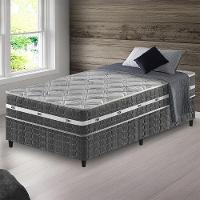 Colchão Solteiro Brooklyn Ortopédico Espuma D45 Extra Firme Preto - 2