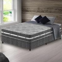 Colchão Casal Brooklyn Ortopédico Espuma D45 Extra Firme Preto - 2