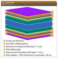 Colchão Casal Brooklyn Ortopédico Espuma D45 Extra Firme Preto - 7