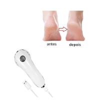 Removedor Calos Eletrico Lixa Pes Esfoliador Massageador Raspador Pele Grossa Rachaduras Rotativa Recarregavel - 3